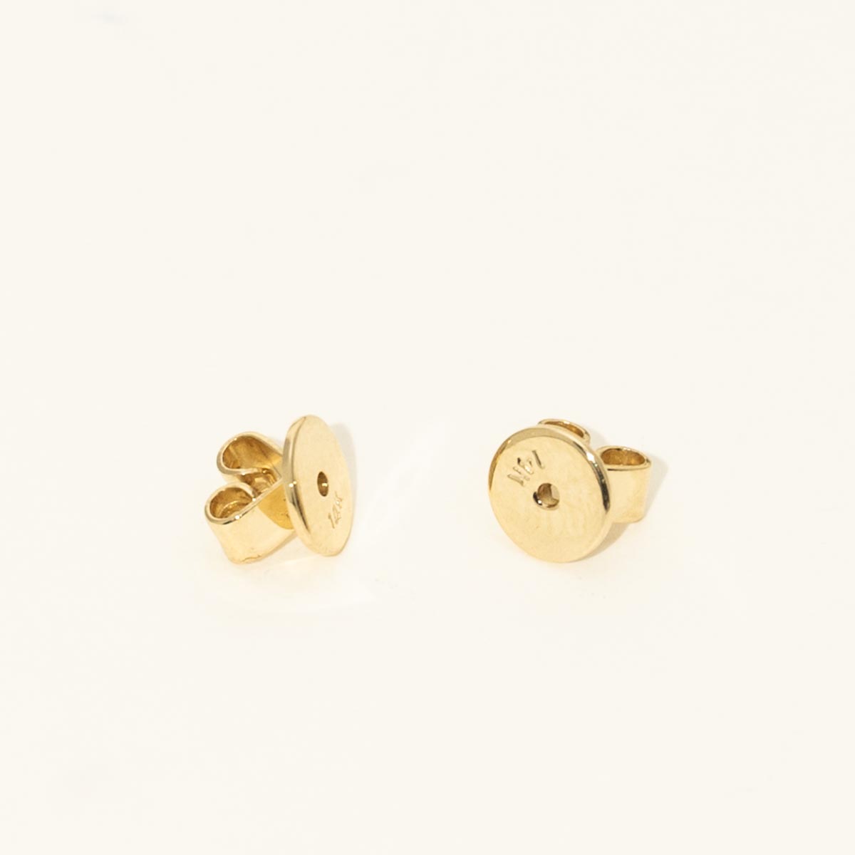 Textured Diamond Flower Hoop Earrings in 14kt Yellow Gold (1/2ct tw)