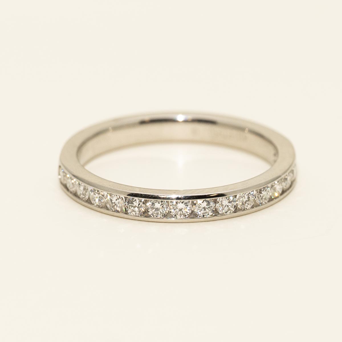 Diamond Channel Band in Platinum (1/2ct tw)
