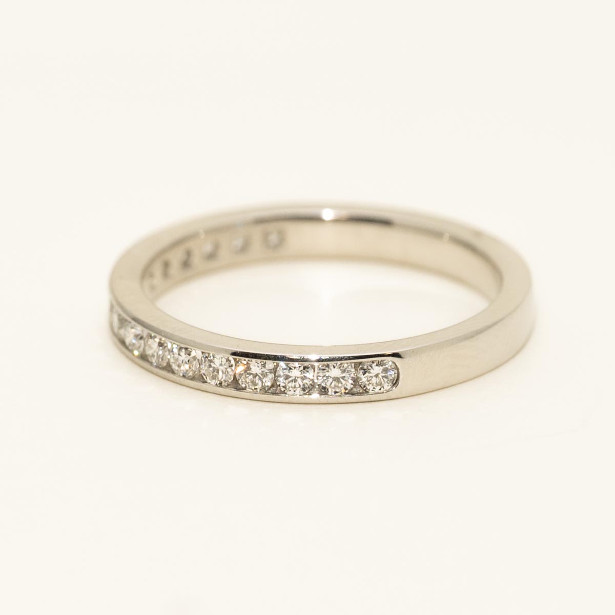 Diamond Channel Band in Platinum (1/2ct tw)