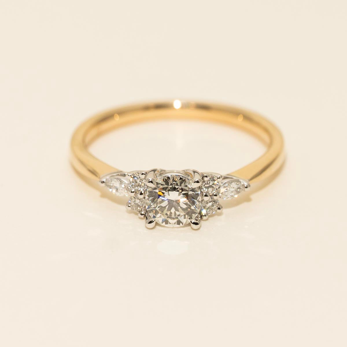 Diamond Engagement Ring in 14kt Yellow Gold (5/8ct tw)