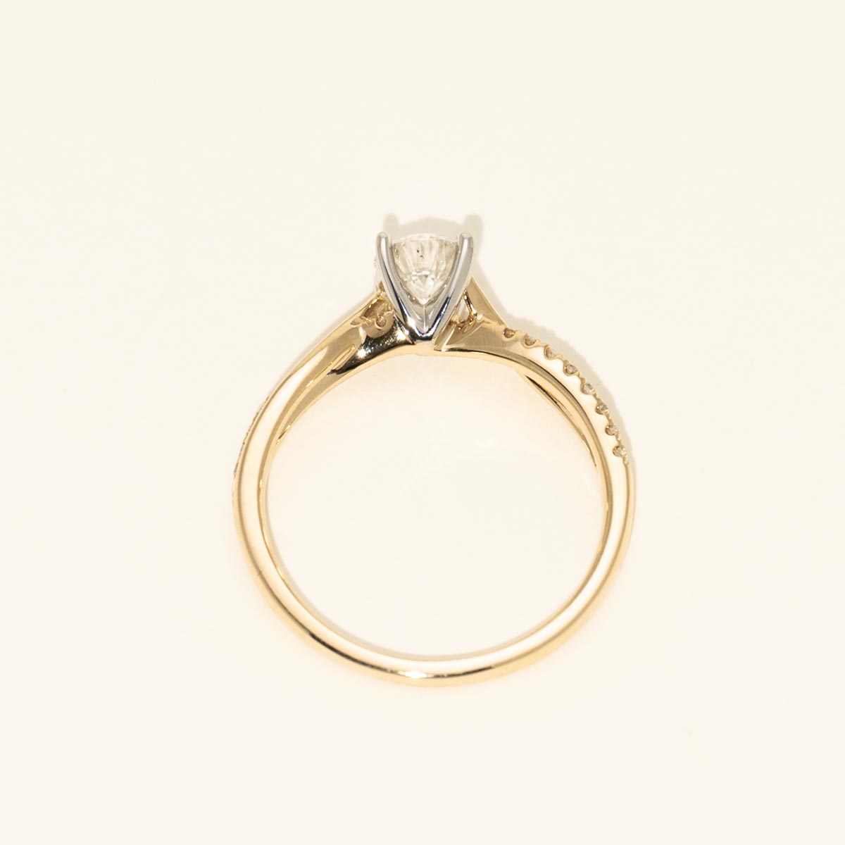 Diamond Engagement Ring in 14kt Yellow and White Gold (5/8ct tw)