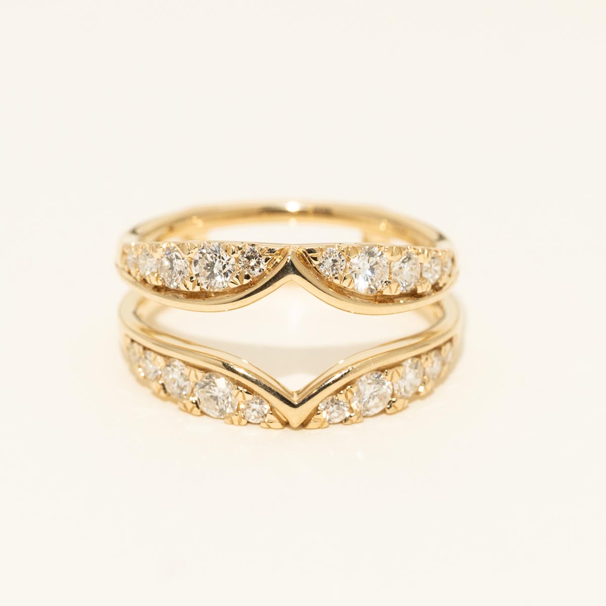 Diamond Insert in 14kt Yellow Gold (3/4ct tw)