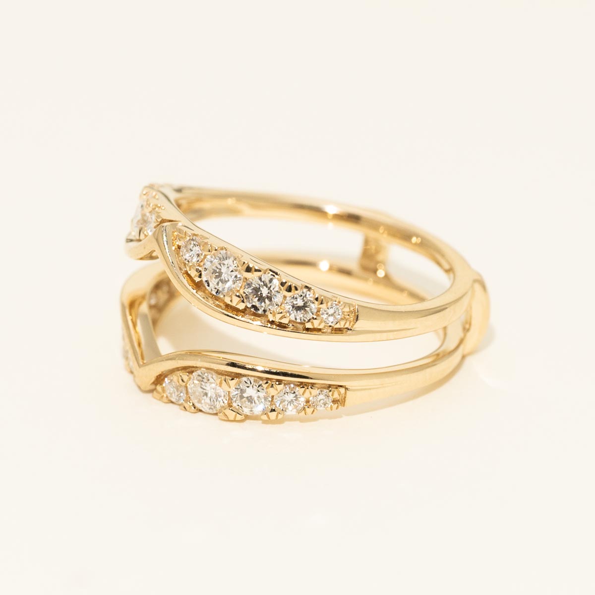 Diamond Insert in 14kt Yellow Gold (3/4ct tw)