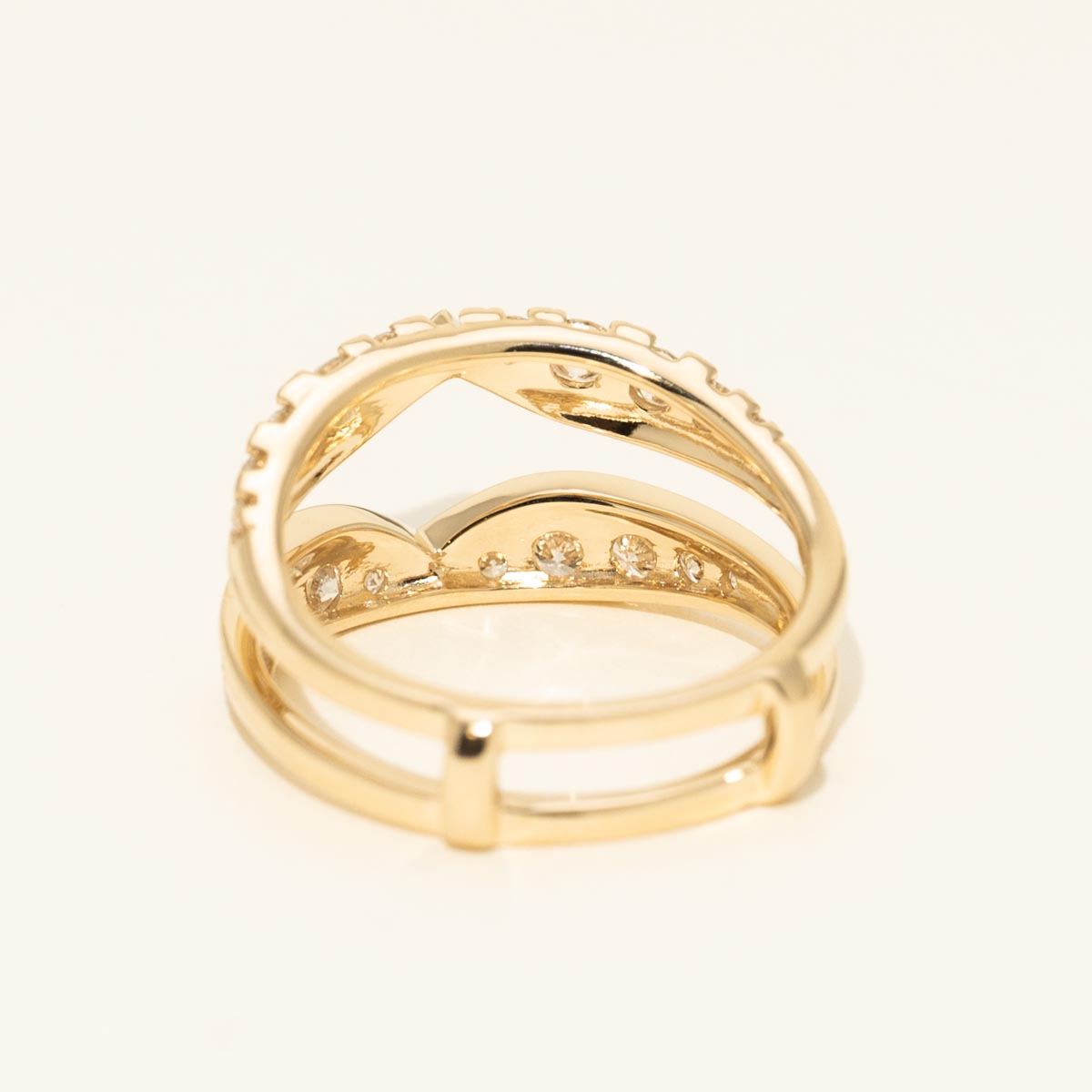 Diamond Insert in 14kt Yellow Gold (3/4ct tw)