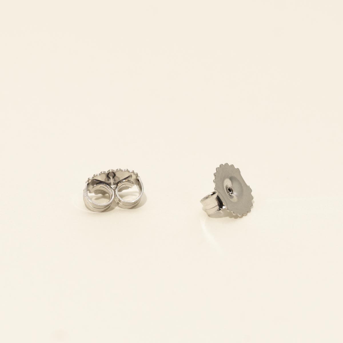 Lab Grown Diamond Stud Earrings in 14kt White Gold (4ct tw)