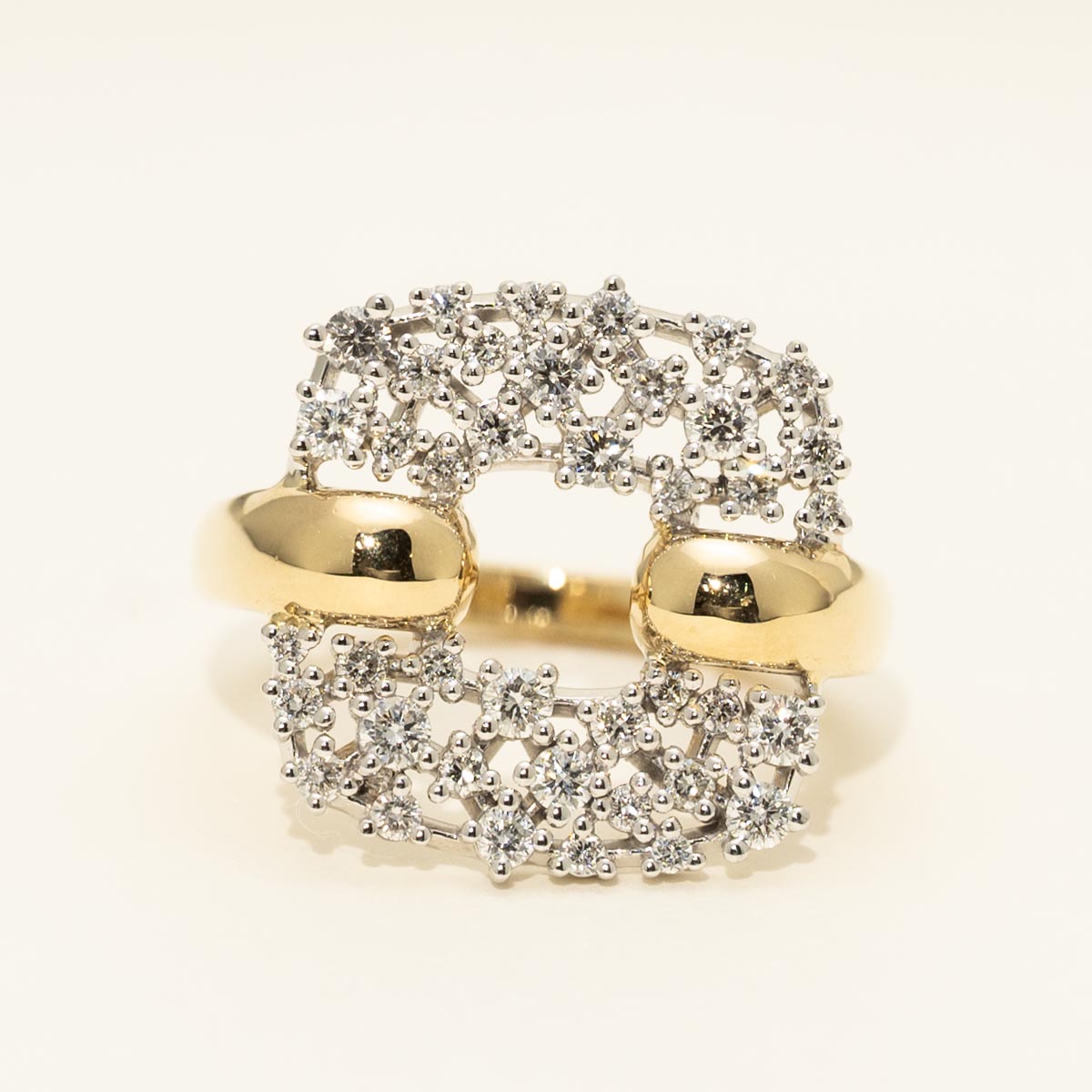 Diamond Fashion Ring in 14kt Yellow and White Gold (3/4ct tw)