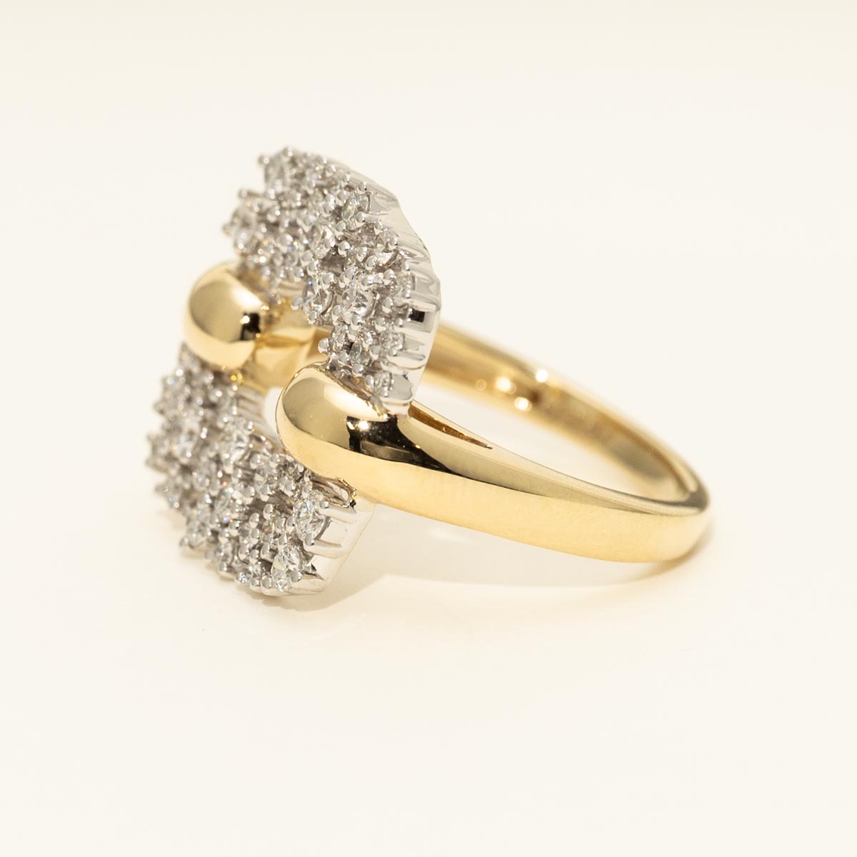 Diamond Fashion Ring in 14kt Yellow and White Gold (3/4ct tw)