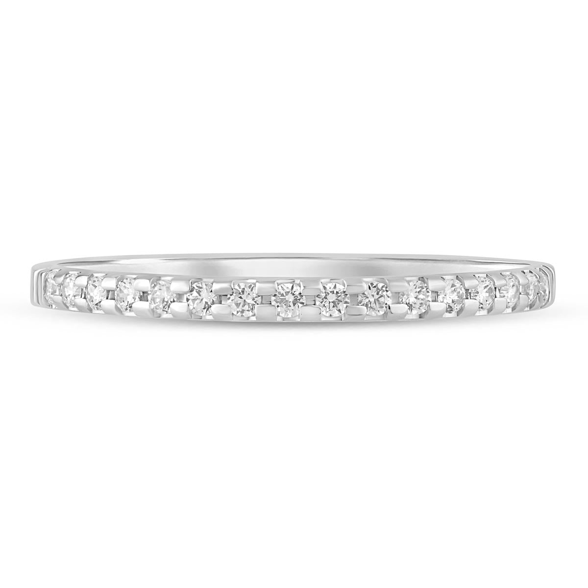 Diamond Wedding Band in 14kt White Gold (1/7ct tw)