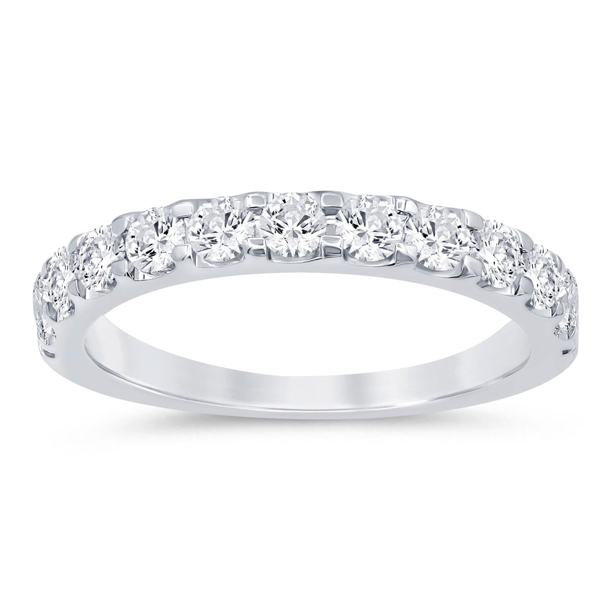 Diamond Wedding Band in 14kt White Gold (1ct tw)