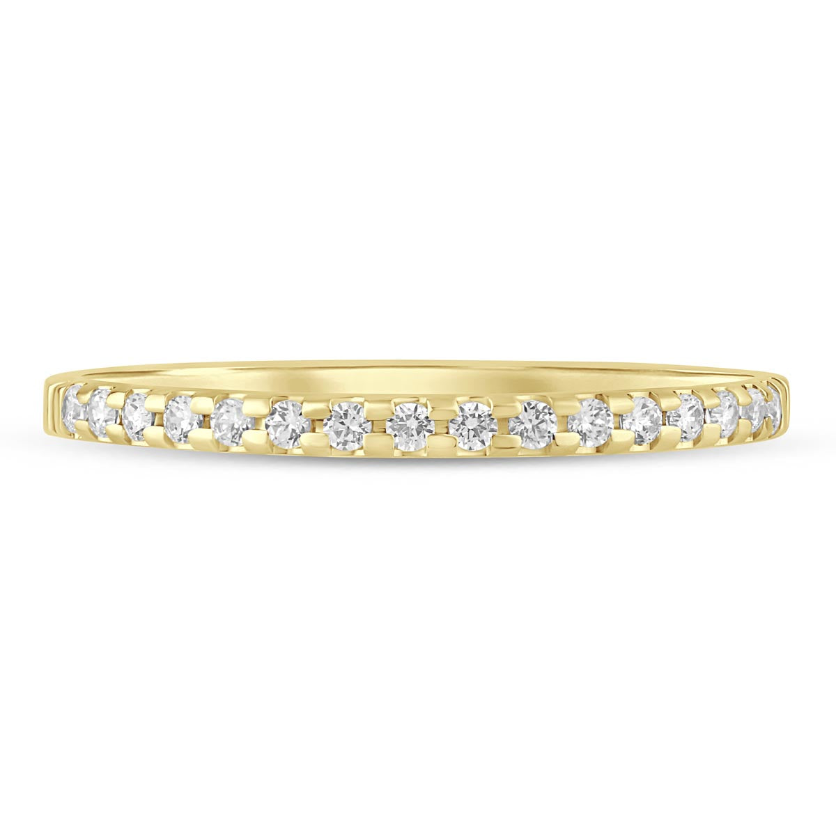 Diamond Wedding Band in 14kt Yellow Gold (1/7ct tw)