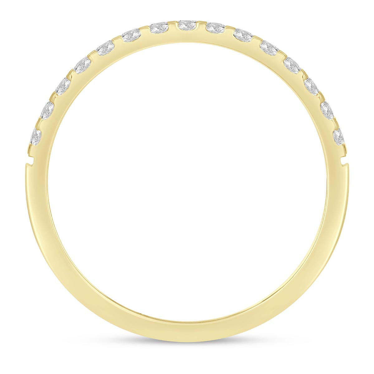 Diamond Wedding Band in 14kt Yellow Gold (1/4ct tw)