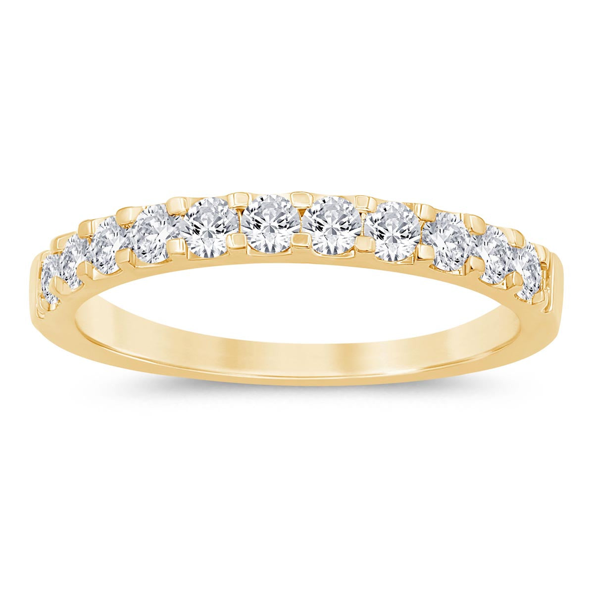 Diamond Wedding Band in 14kt Yellow Gold (1/2ct tw)