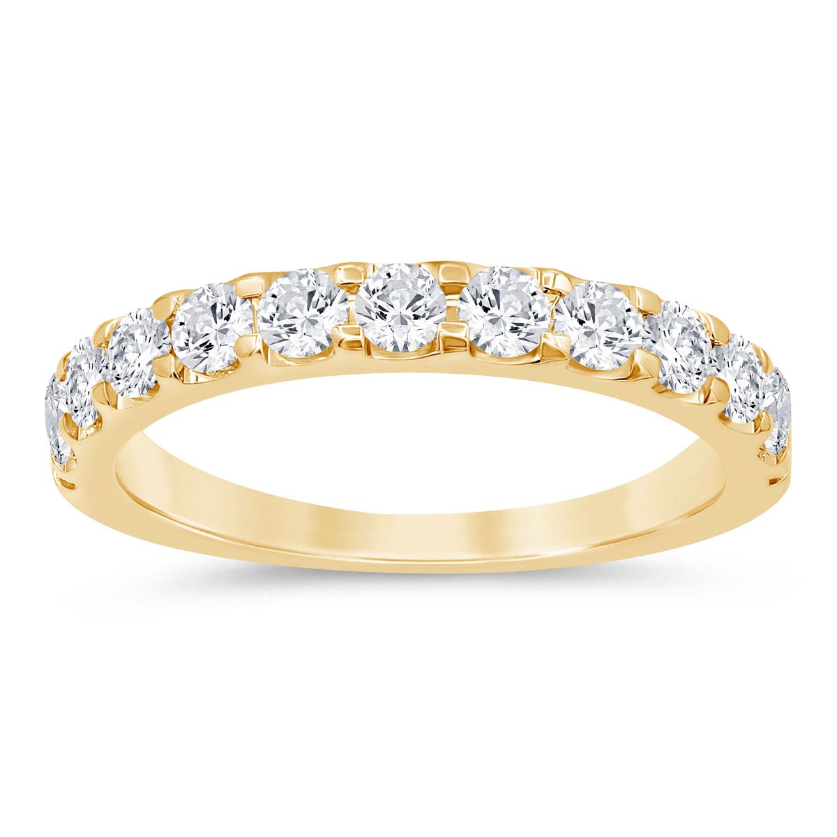 Diamond Wedding Band in 14kt Yellow Gold (1ct tw)