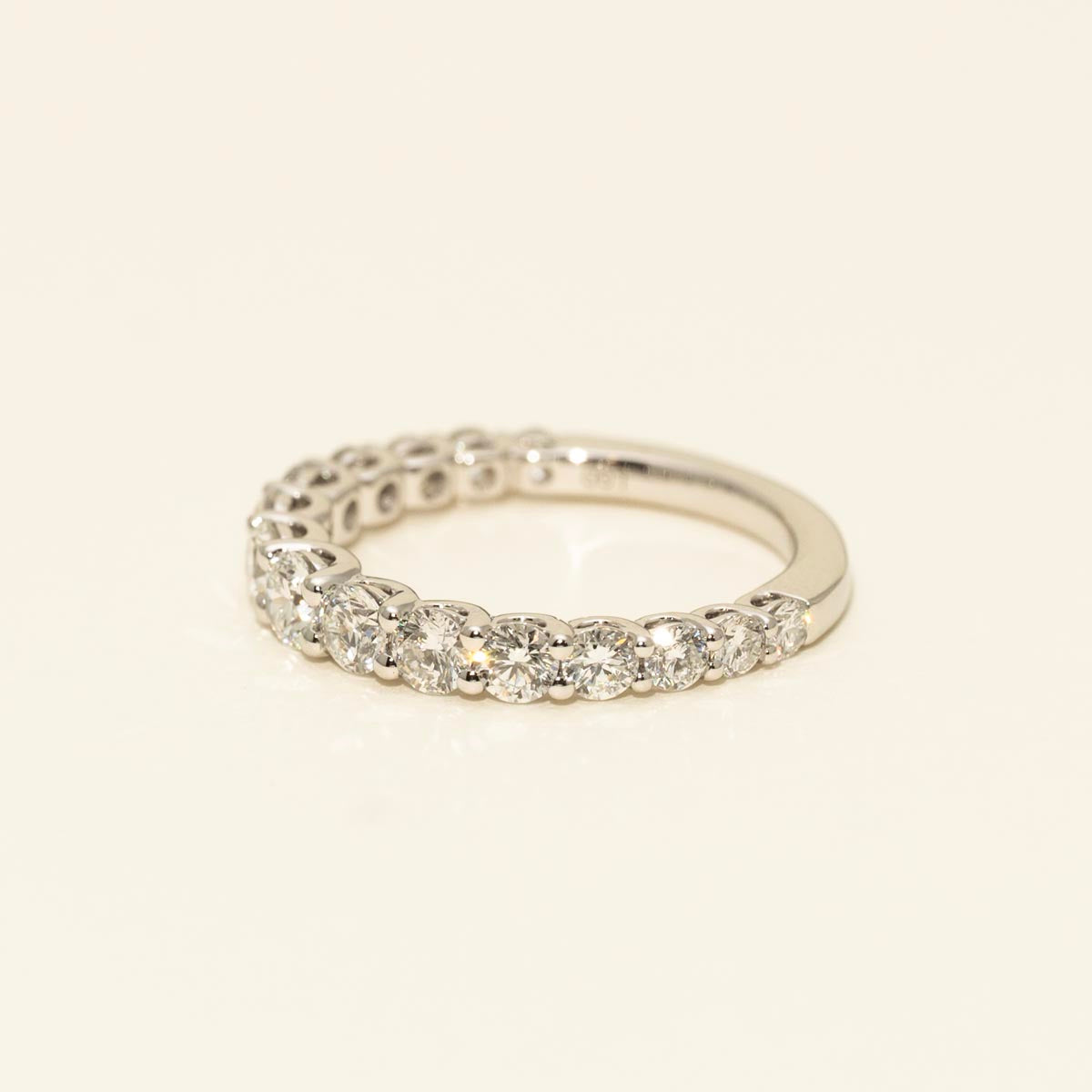 Lab Grown Diamond Wedding Band in 14kt White Gold (1 5/8ct tw)