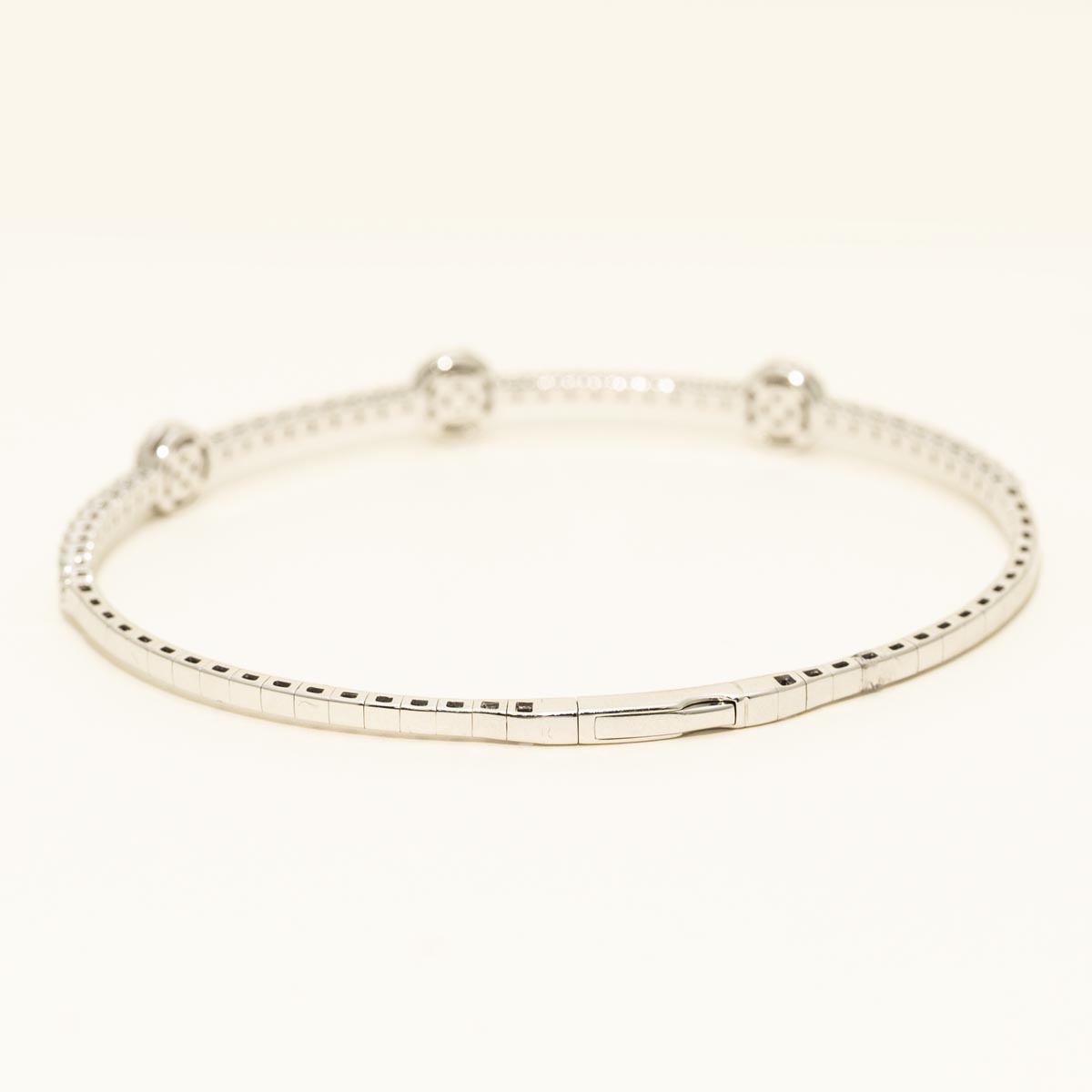 Diamond Flex Bracelet in 14kt White Gold (1 3/8ct tw)
