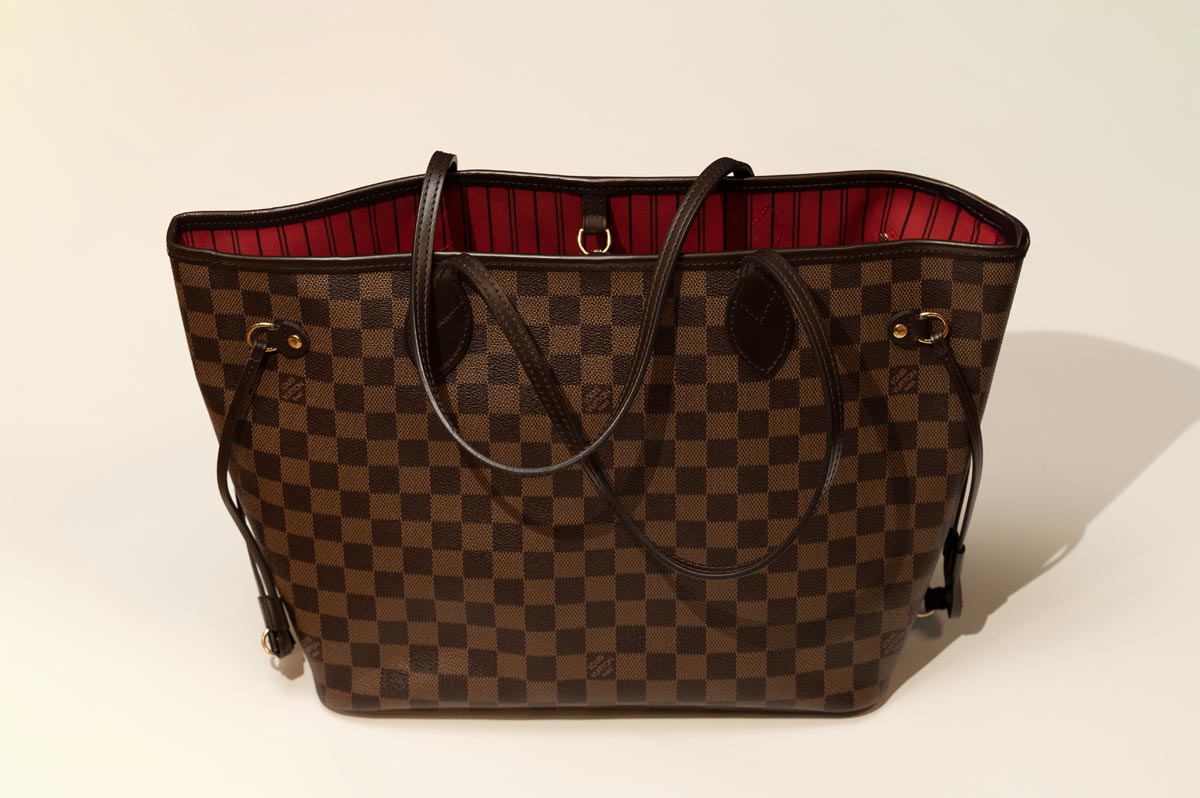 Pre Owned Louis Vuitton Damier Canvas MM Neverfull Handbag
