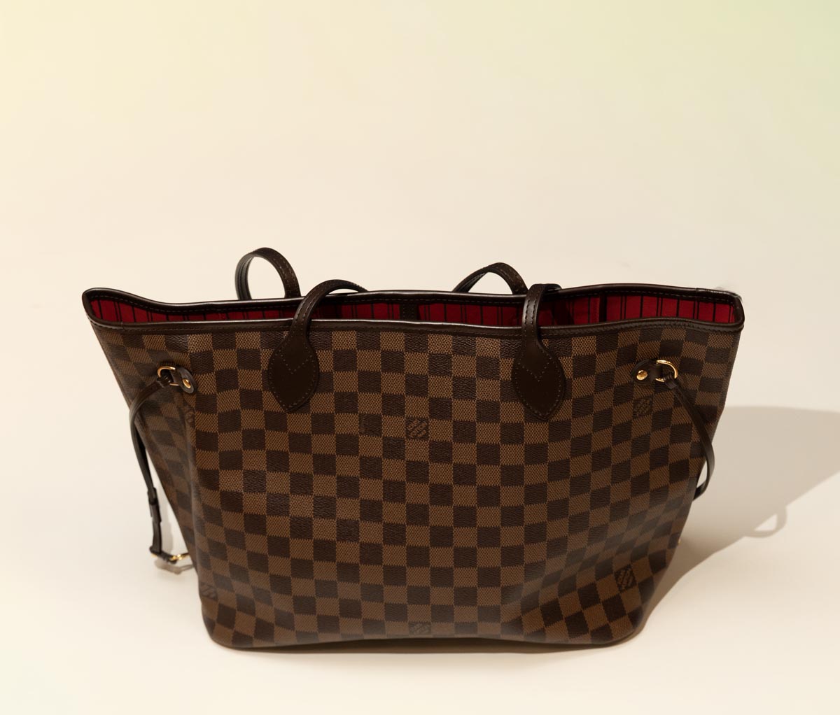 Pre Owned Louis Vuitton Damier Canvas MM Neverfull Handbag