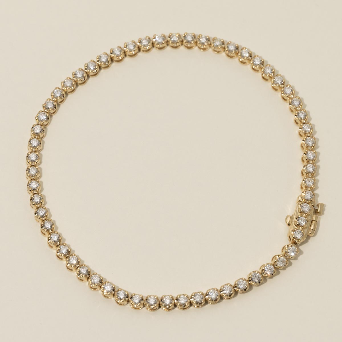 Diamond Tennis Bracelet in 14kt Yellow Gold (2ct tw)