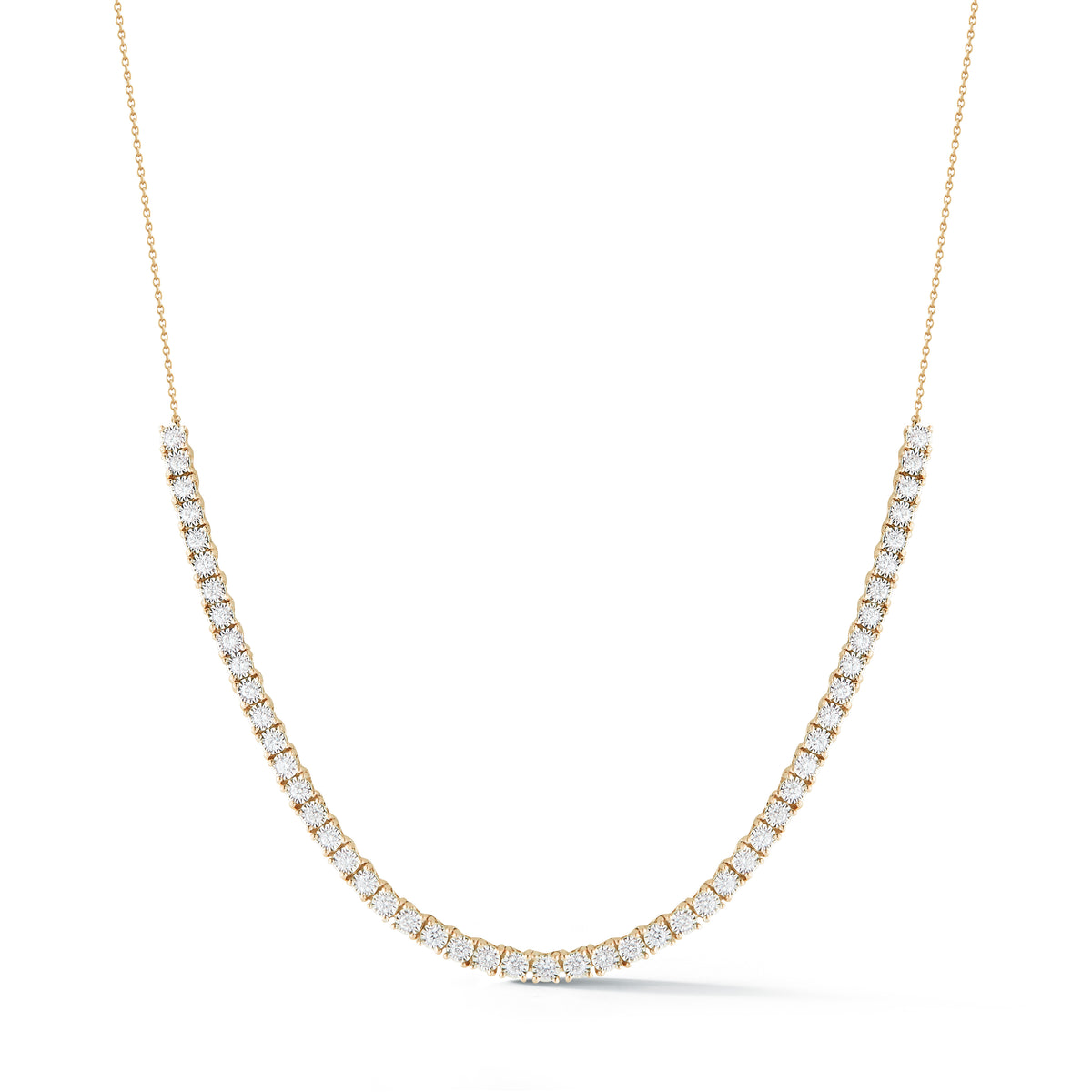 Dana Rebecca Designs Diamond Ava Bea Tennis Necklace in 14kt Yellow Gold (7/8ct tw)