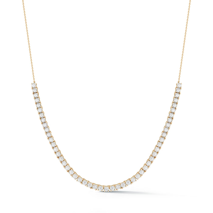 Dana Rebecca Designs Diamond Ava Bea Tennis Necklace in 14kt Yellow Gold (7/8ct tw)