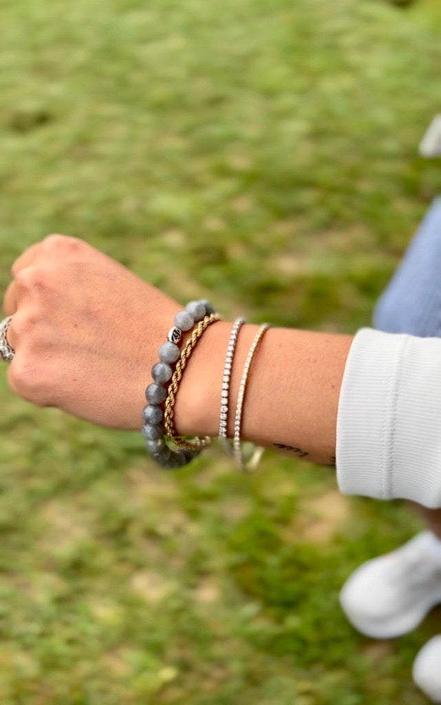 Dee Berkley Dark Labradorite Bracelet (6mm and 7 inches)