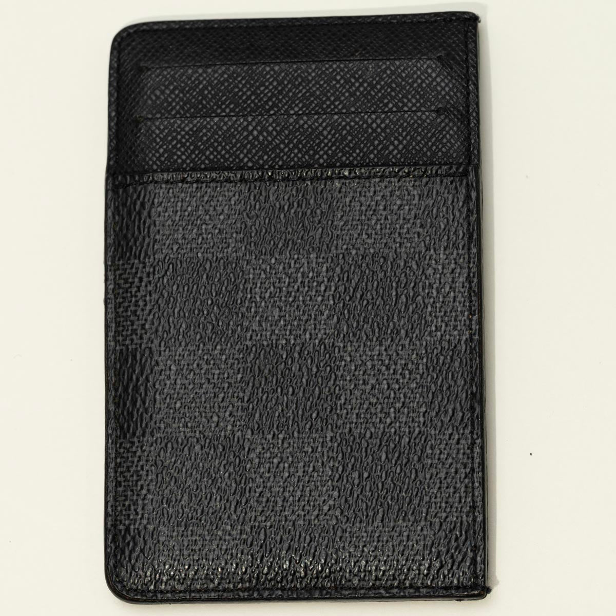 Pre Owned Louis Vuitton Damier Graphite Canvas Wallet