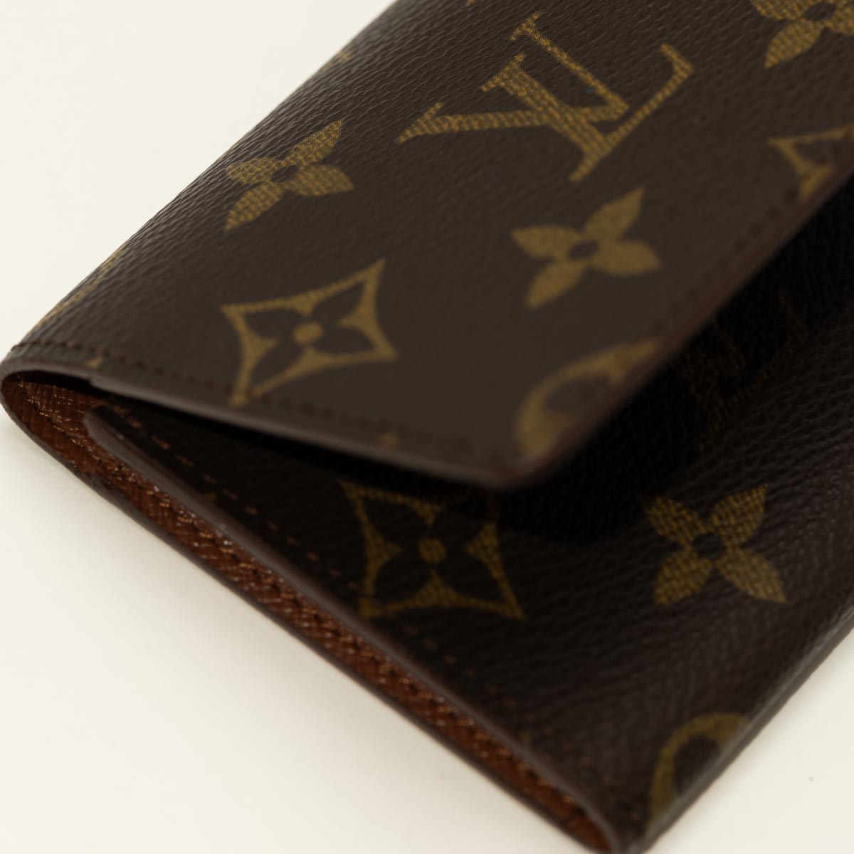 Pre Owned Louis Vuitton Monogram Canvas Foldover Wallet
